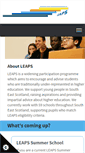 Mobile Screenshot of leapsonline.org